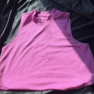 DSG Pink Crew Neck Sleeveless Muscle Tee